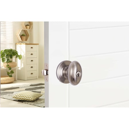 Sure-Loc Hardware Sure-Loc Hardware Arapaho Entry Knobset, Antique Nickel AR107 15A